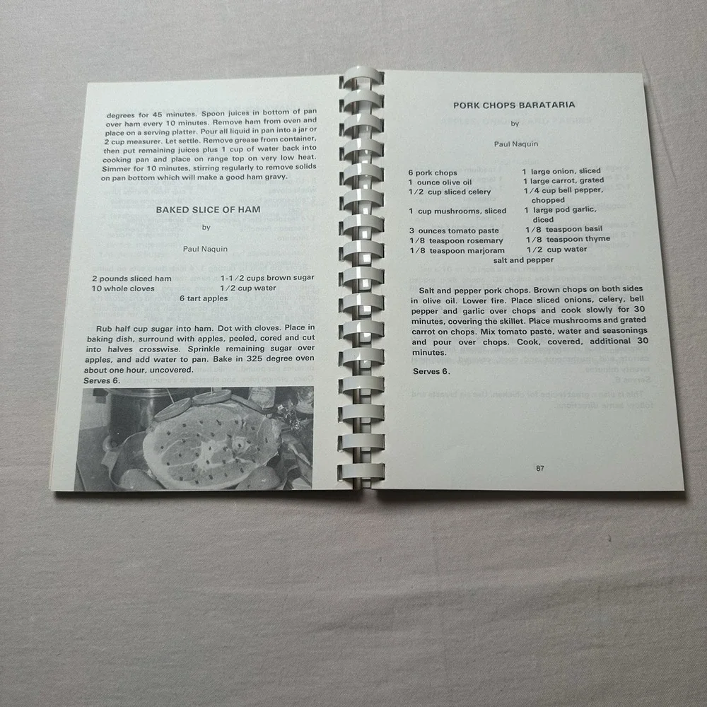 Paul Naquin's French Collection Cookbook Vol 2  Louisiana Recipes 1980 1st Print